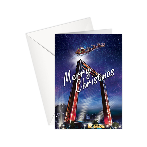 Christmas Greeting Card – Elegant Festive Holiday Card with Heartfelt Message, Perfect for Family, Friends & Seasonal Celebrations