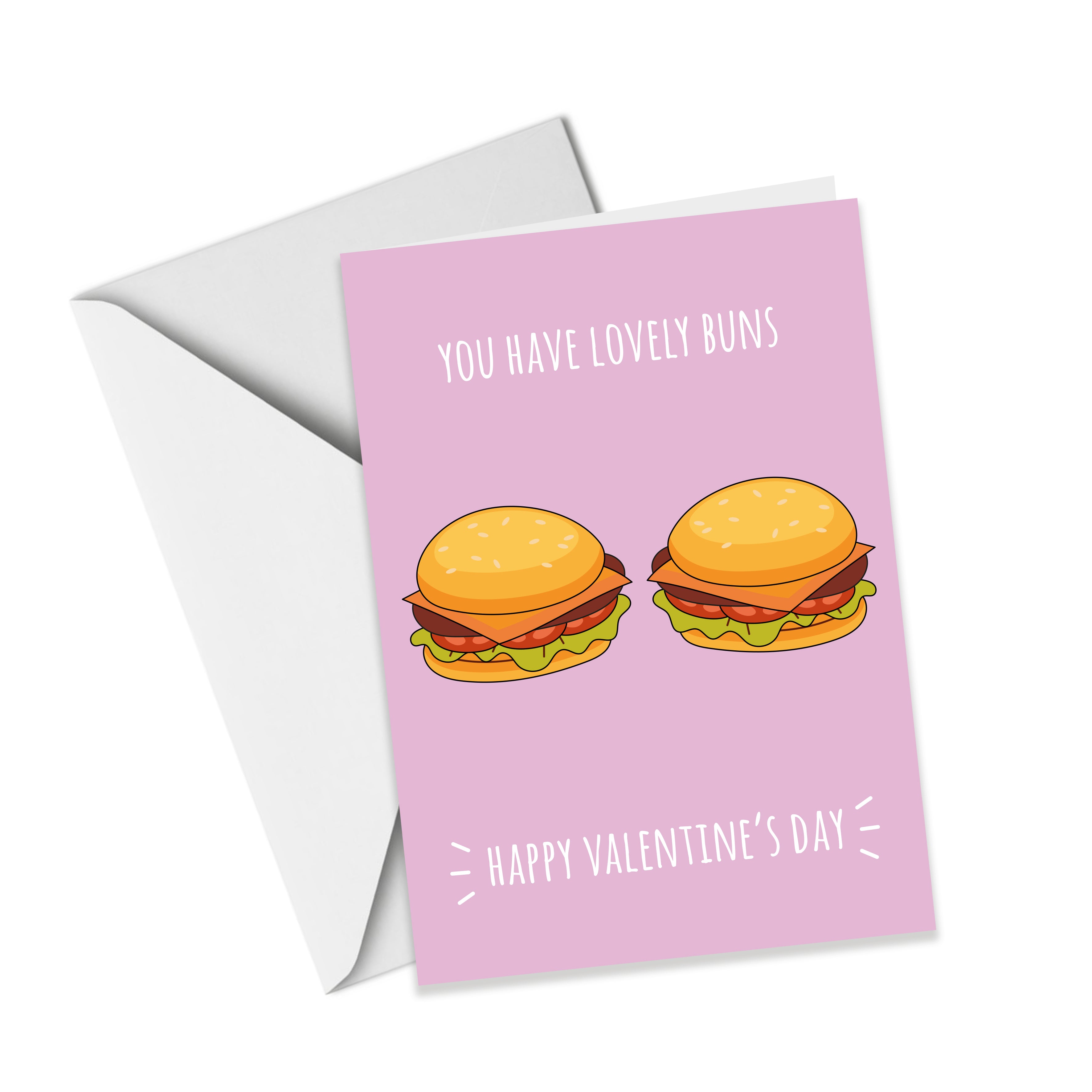You Have Lovely Buns - Valentine's Card