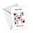 You won My heart (Tic-tac-toe)- Valentine's Day Card