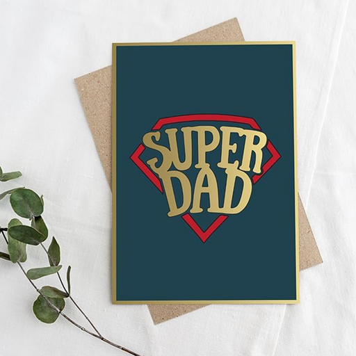 Happy Father's Day Greeting Card - Super Dad