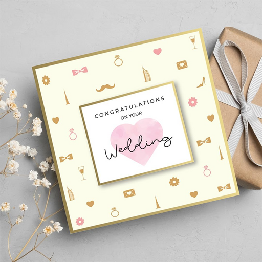 Congratulations on Your Wedding Foil Card