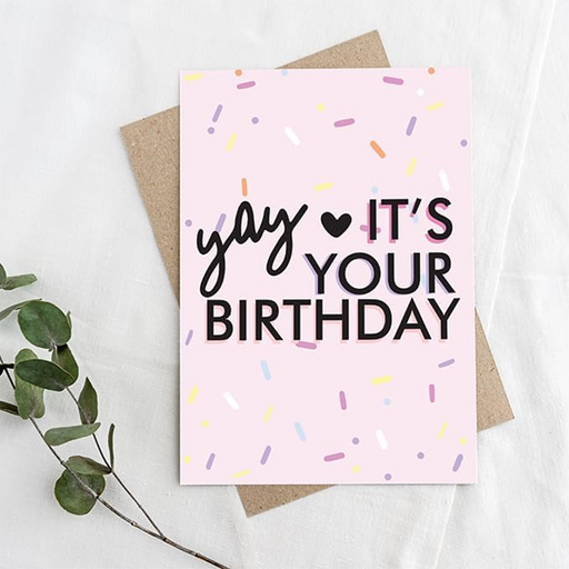 Yay, It's Your Birthday Greeting Card