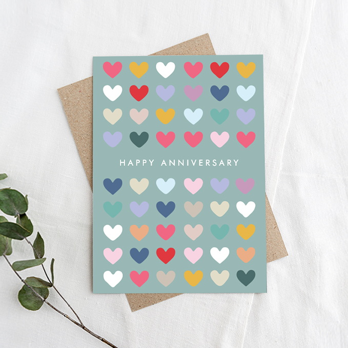 Happy Anniversary, Greeting Card