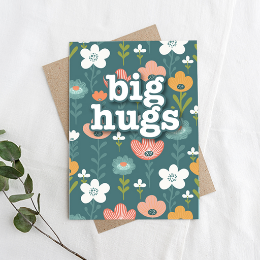 Big hugs, Feel Good Greeting Card