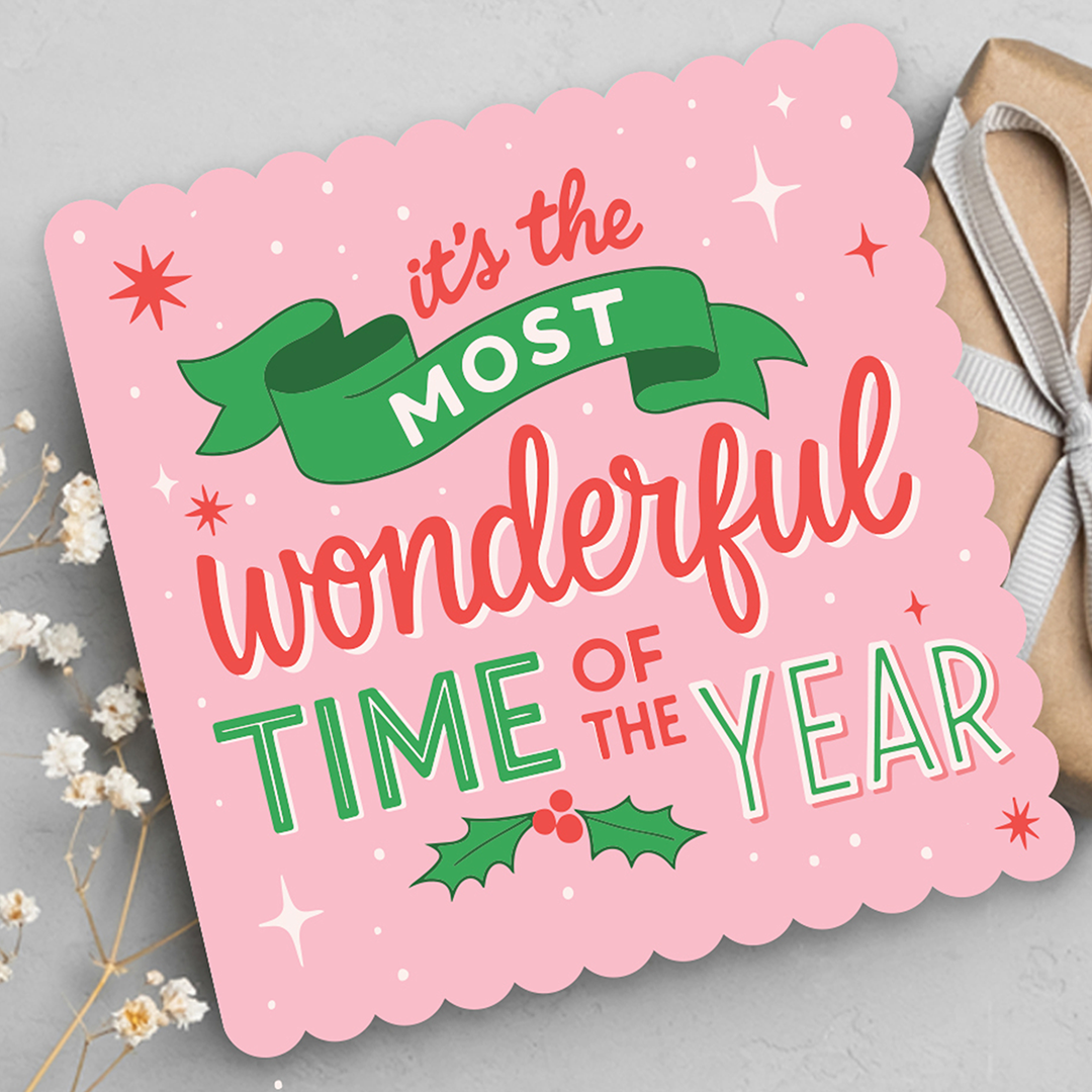 Wonderful Time, Christmas Greeting Card