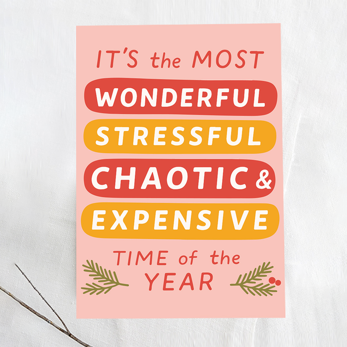 Wonderful Christmas, Christmas Greeting Card