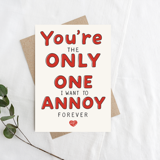 Only One, Funny Valentine Greeting Card
