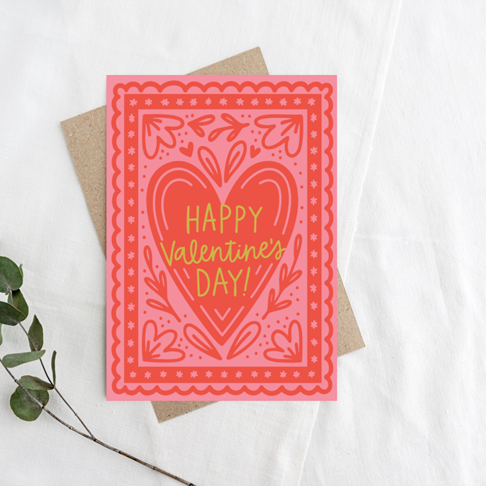 Happy Valentine's Day Greeting Card
