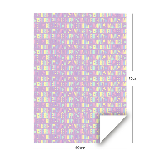 Happy Birthday Wrapping Paper