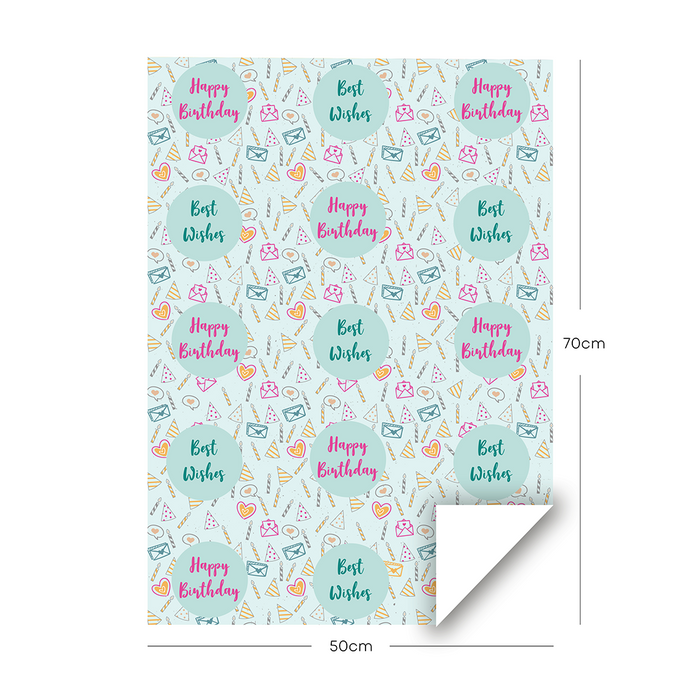 Happy Birthday Wrapping Paper