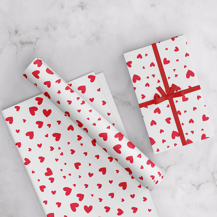 Love Heart Wrapping Paper