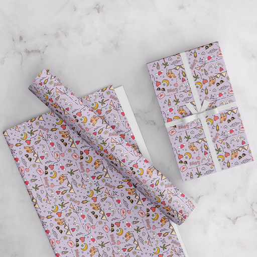 LOVE, ARABIC THEME WRAPPING PAPER