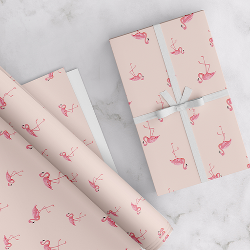 Flamingo, Gift Wrapping Paper Pack