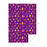 Diwali Gift Wrapping Paper Pack – 4 Sheets (50 × 70 cm Each), Premium Purple Festive Design with Diyas, Lanterns & Fireworks – Ideal for Diwali, Weddings & Celebrations
