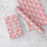 Santa Wrapping Paper, Pink