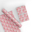 Santa Wrapping Paper, Pink