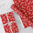 Red Sugar Cane, Christmas Gift Wrapping Paper