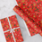Red Gingerbread, UAE Theme, Christmas Gift Wrapping Paper