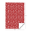 Snowflakes, Red, Christmas Gift Wrapping Paper
