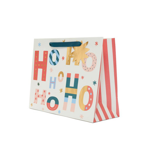 Ho Ho Ho Large Gift Bag - UK Greetings