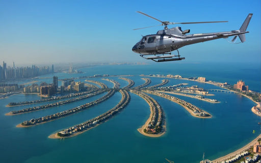 Thrilling Dubai Helicopter Tour Over the Iconic Palm Jumeirah for 1 Person