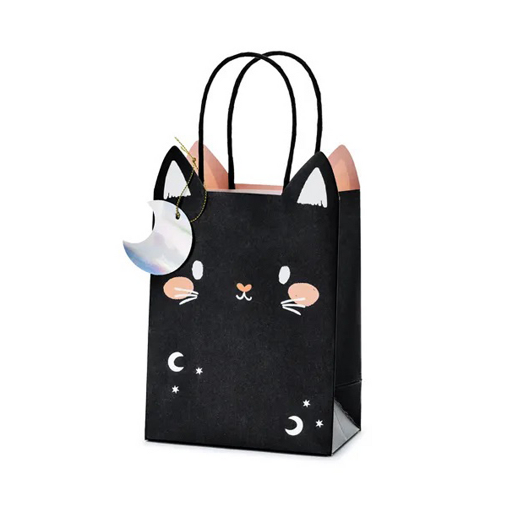 Gift bag Cat, mix, 8x14x18 cm