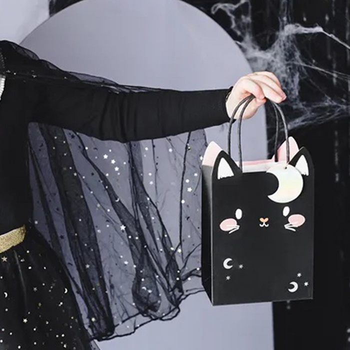 Gift bag Cat, mix, 8x14x18 cm