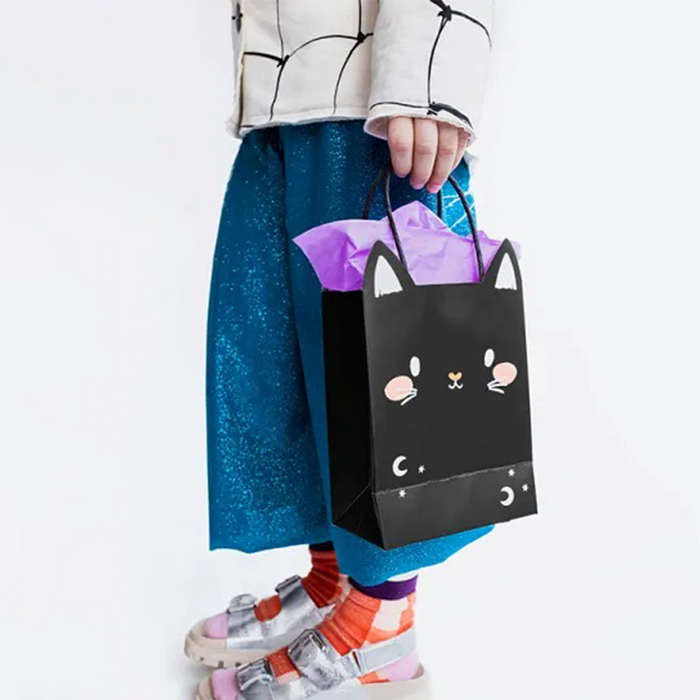 Gift bag Cat, mix, 8x14x18 cm