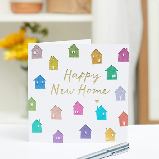 Happy New Home - UK greeting Card