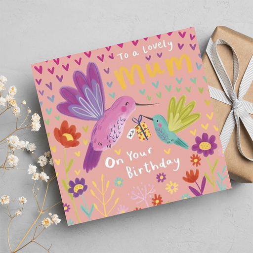 Happy Birthday Bday Mum Greeting Card