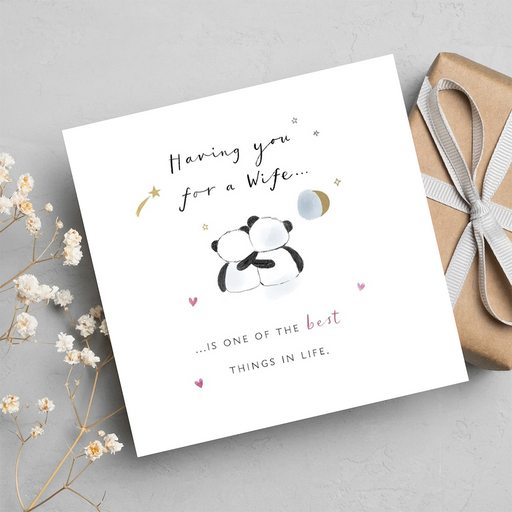 Having You For A Wife - UK Greeting Card