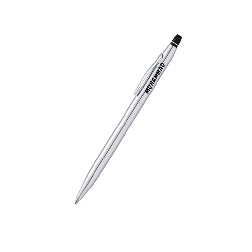 Personalised Cross Click™ Chrome with Chrome Appointments Ballpoint Pen