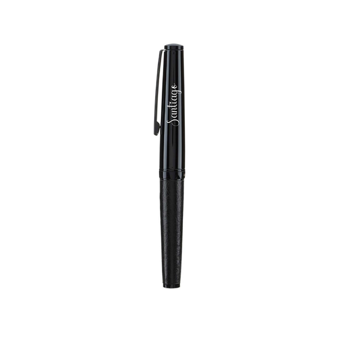 Personalised Santhome® Essen - Elegance Metal Roller Pen - Black