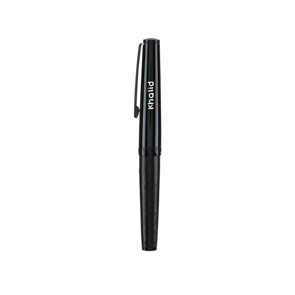 Personalised Santhome® Essen - Elegance Metal Roller Pen - Black