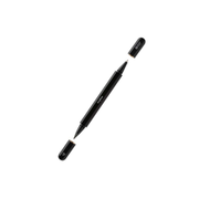 Personalised Swiss Peak® Storm RCS Recycled Aluminum Dual Tip Pen - Black