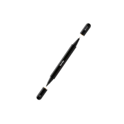 Personalised Swiss Peak® Storm RCS Recycled Aluminum Dual Tip Pen - Black
