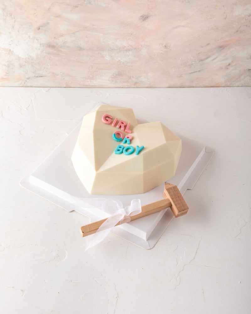 Gender Reveal Piñata Heart
