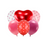 Balloon set Be mine valentine, mix (Deflated)