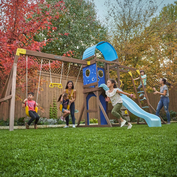 Overlook Challenge Swing Set Playset