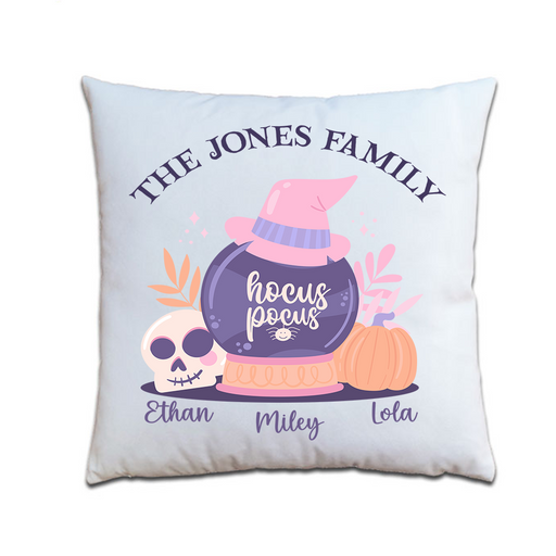 Family Halloween Cushion