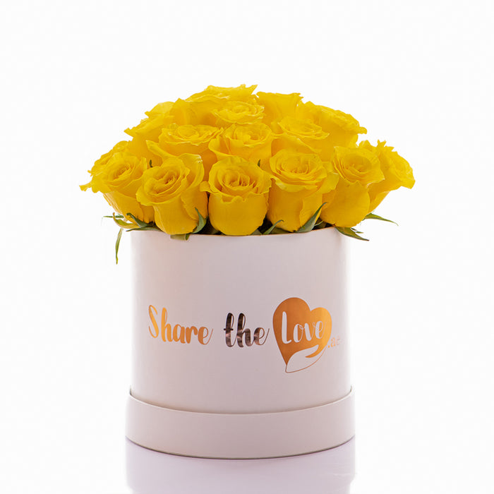 Yellow Roses Box