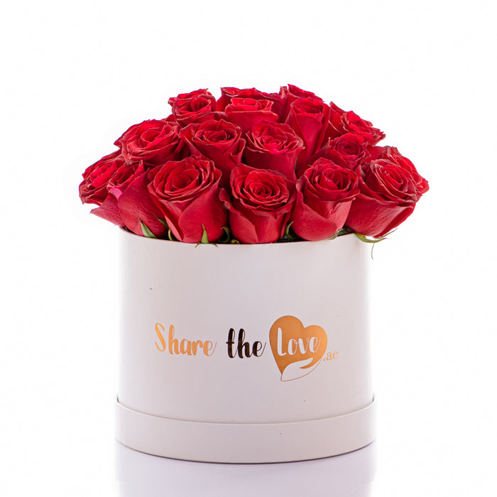 Deluxe Red Roses Box
