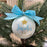 Personalised Glass Bauble Silver