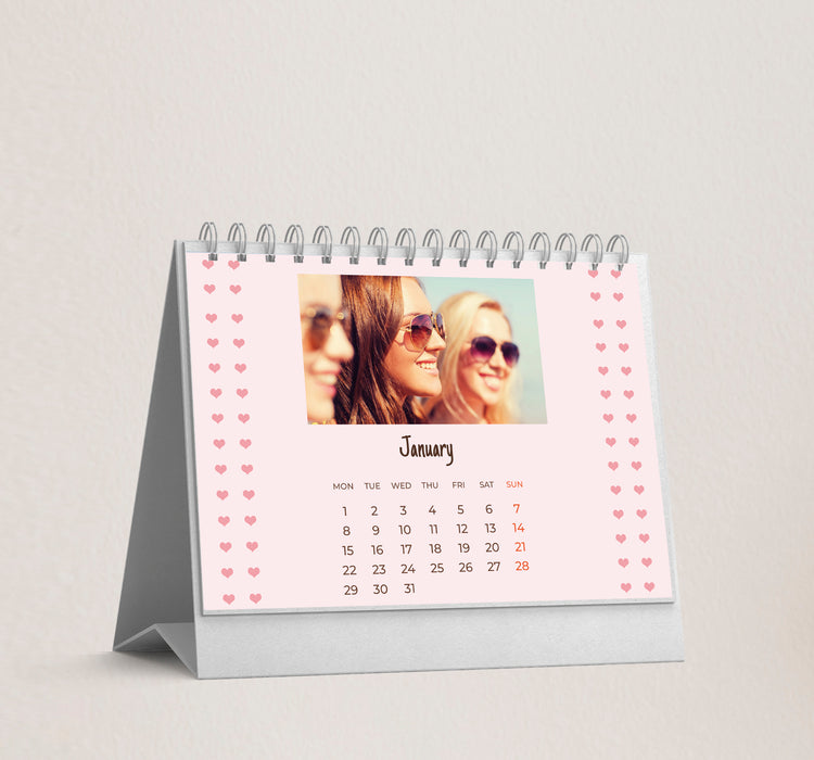 Personalised Desk Calendar 08 (A5)