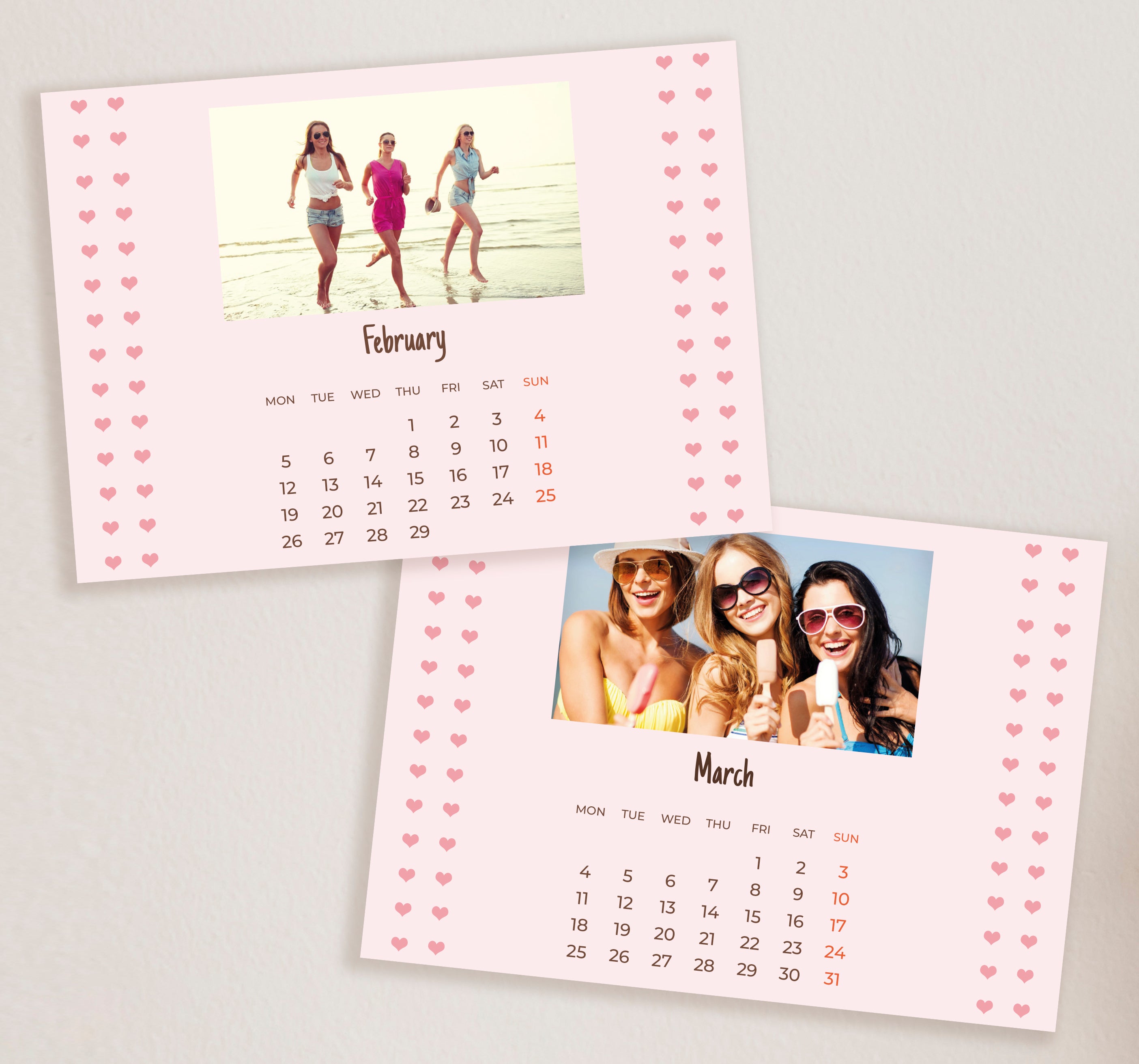 Personalised Desk Calendar 08 (A5)