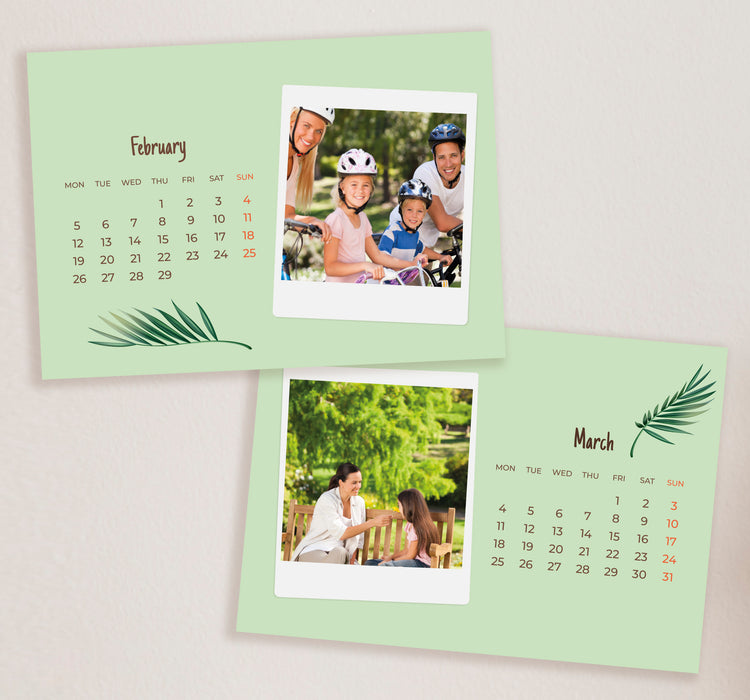 Personalised Desk Calendar 07 (A5)