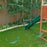 Boulder Bluff 2-in-1 Wooden Swing Set