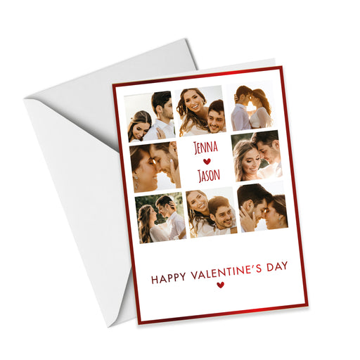 Valentine's Day Greeting Card (Foil)