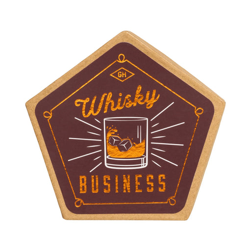 4 Pieces Ceramic Coaster Whisky