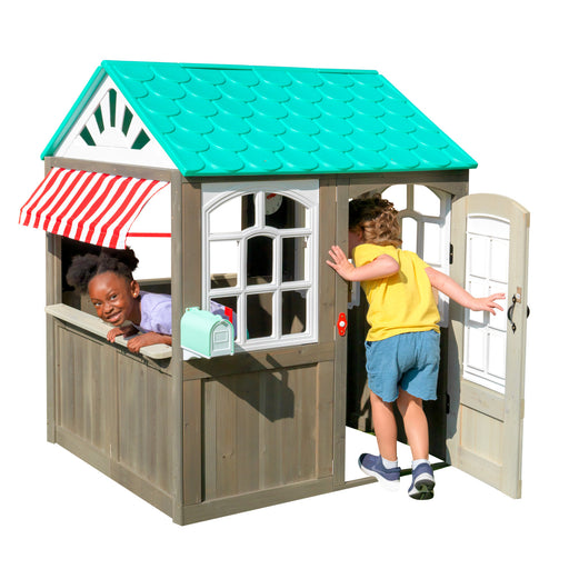 Coastal Cottage Outdoor Playhouse